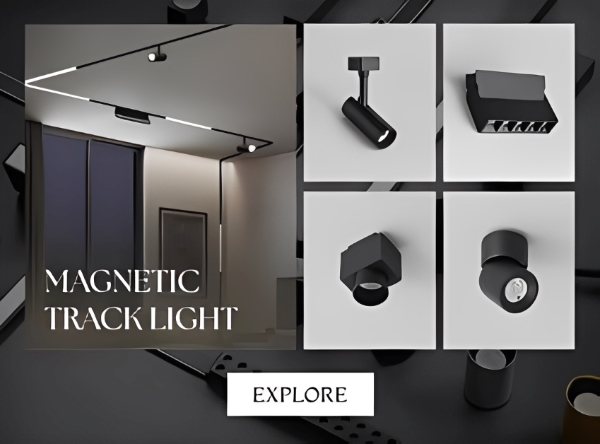 Magnetic Track Light